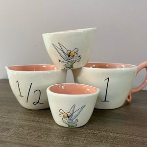 Rae Dunn x Disney Measuring Cup Set NWT Tinkerbell Farmhouse Kitchen Accessory